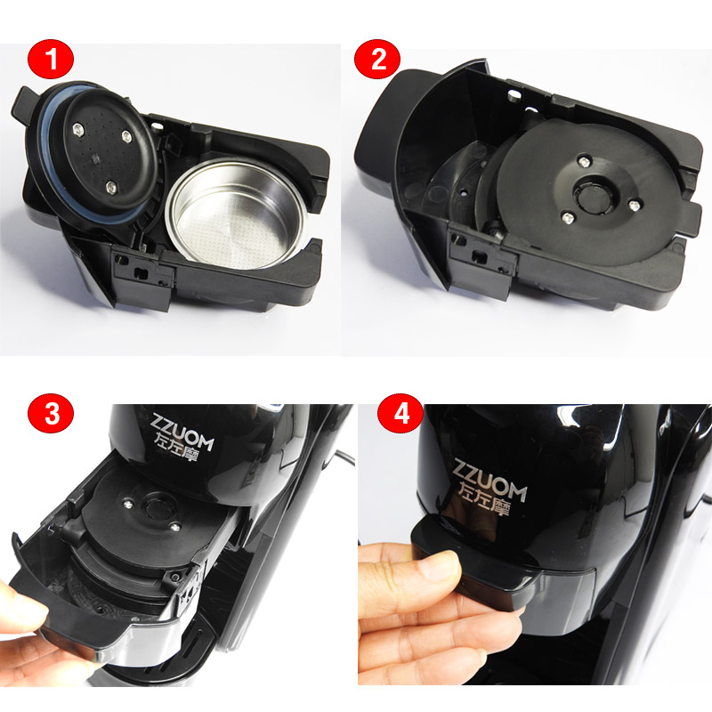 เครื่องชงกาแฟแคปซูล 3 in 1 เครื่องชงมัลติฟังก์ชั่น