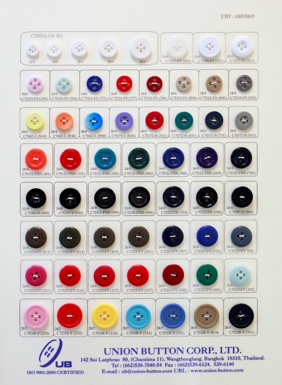 POLYESTER BUTTON