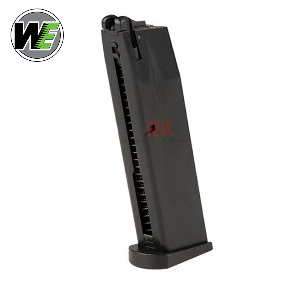 WE 25rds Gas Magazine for M9 GBB Series (Black)