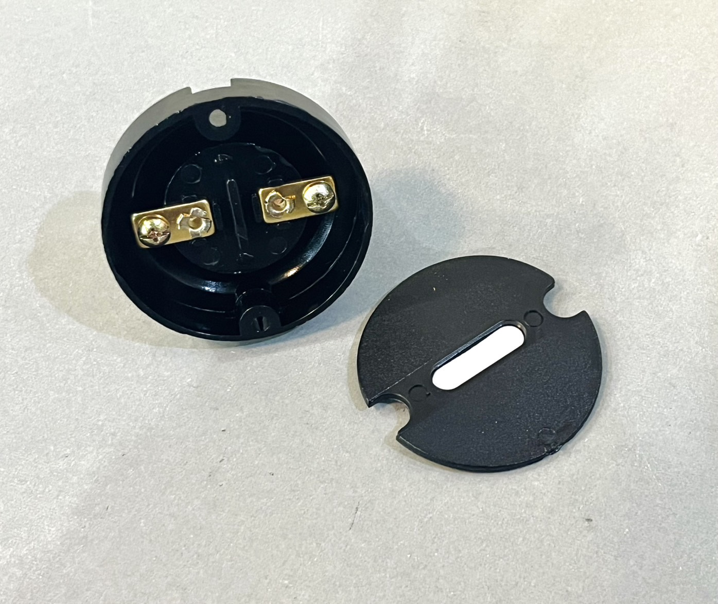 ขั้วแป้นเกลียว เล็ก แบกกาไลท์ ดำ