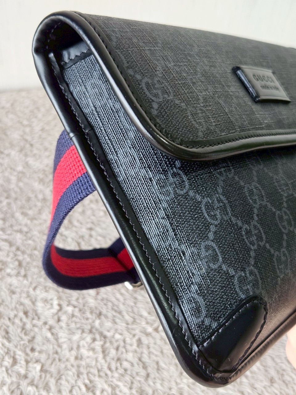 Gucci GG Black Small Belt Bag