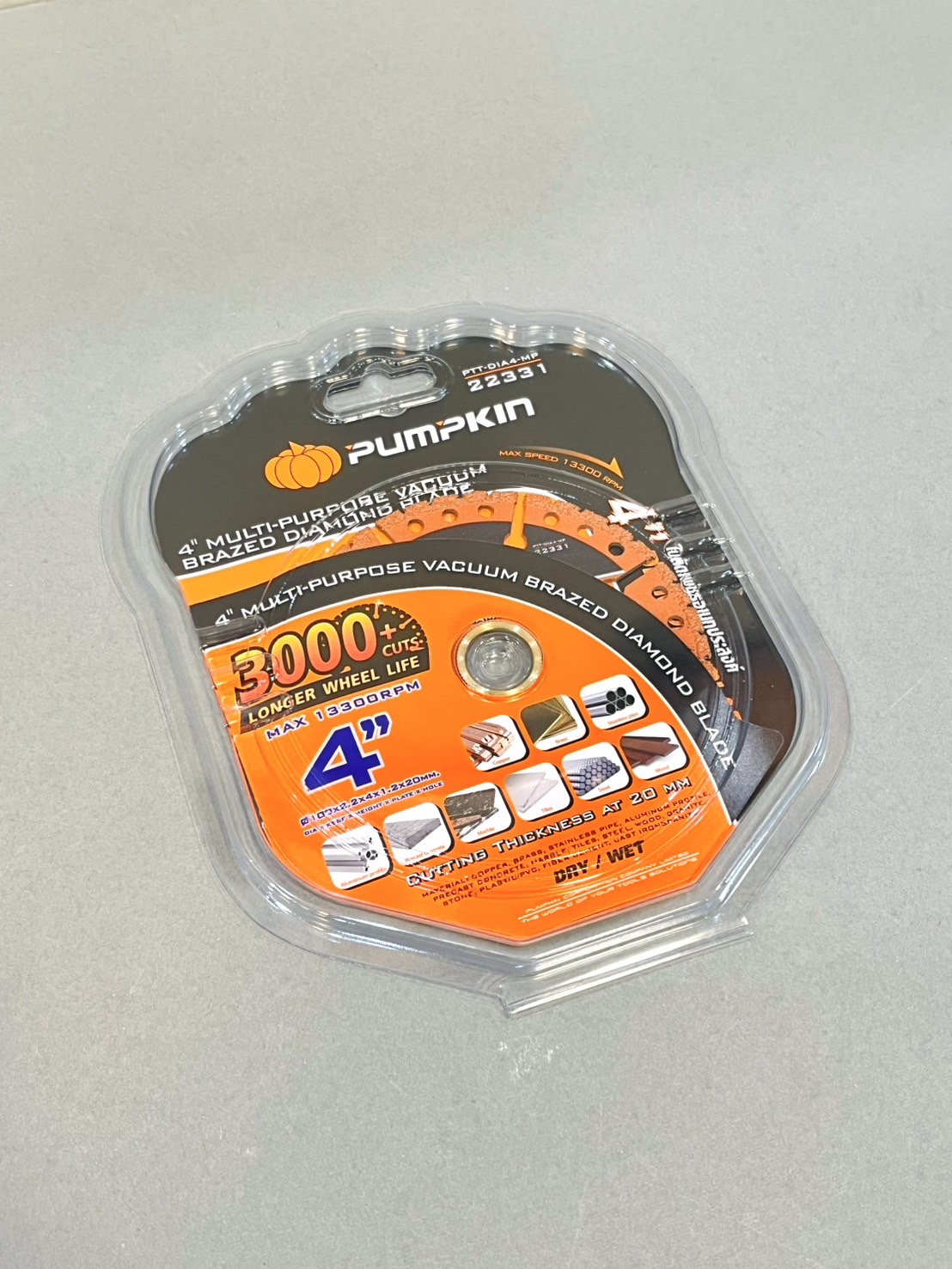 ใบตัดเพชร Multi 4" พัมคิน 1.2มิล 22331