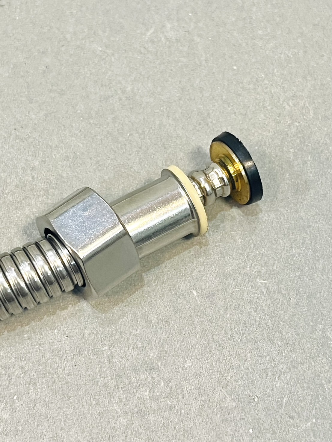 สายฉีดชำระ SPA/BS01SS สีเงิน สแตนเลส