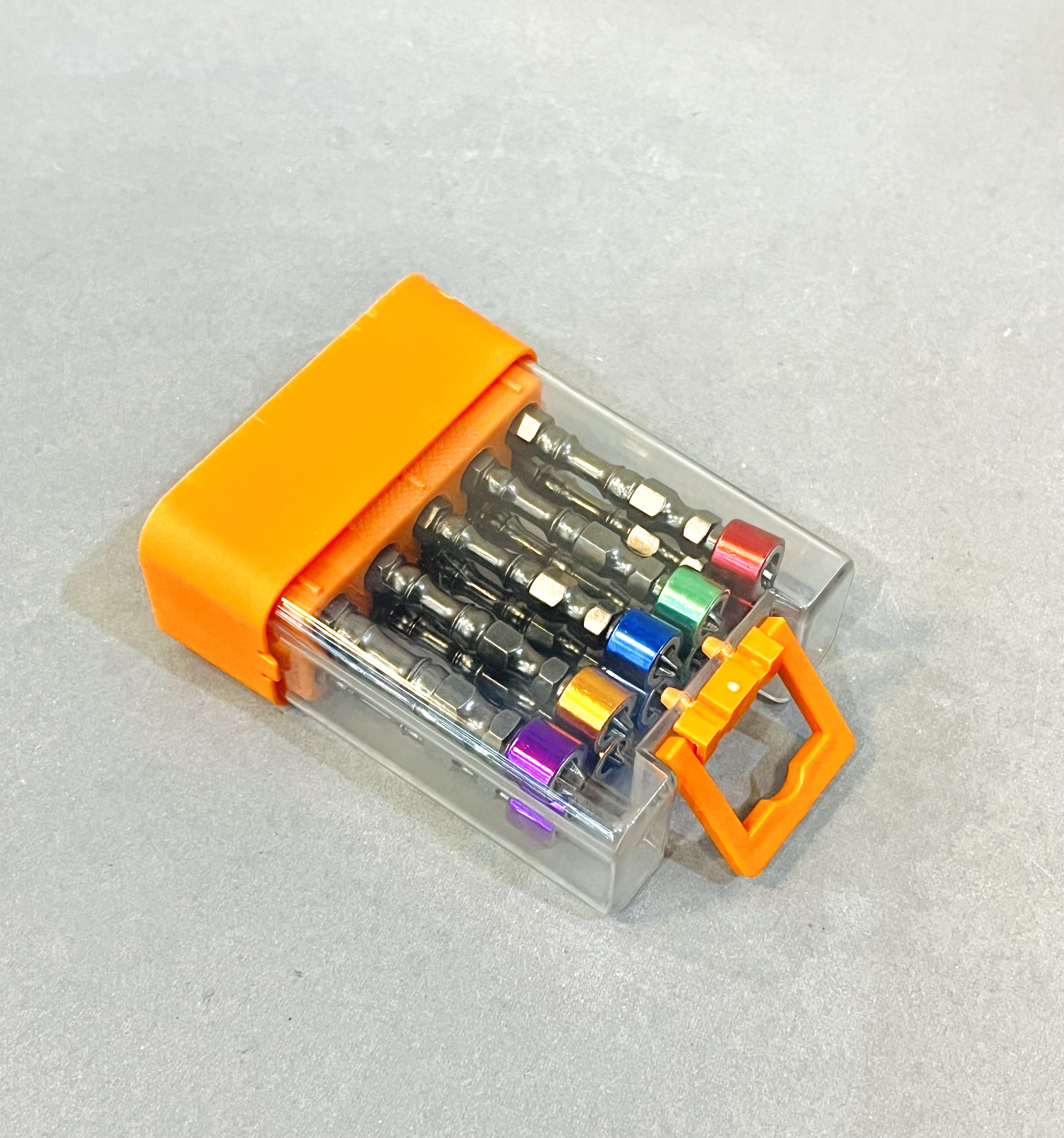 ดอกไขควงลม ปลอกแม่เหล็ก สีทองหัวน้ำเงิน