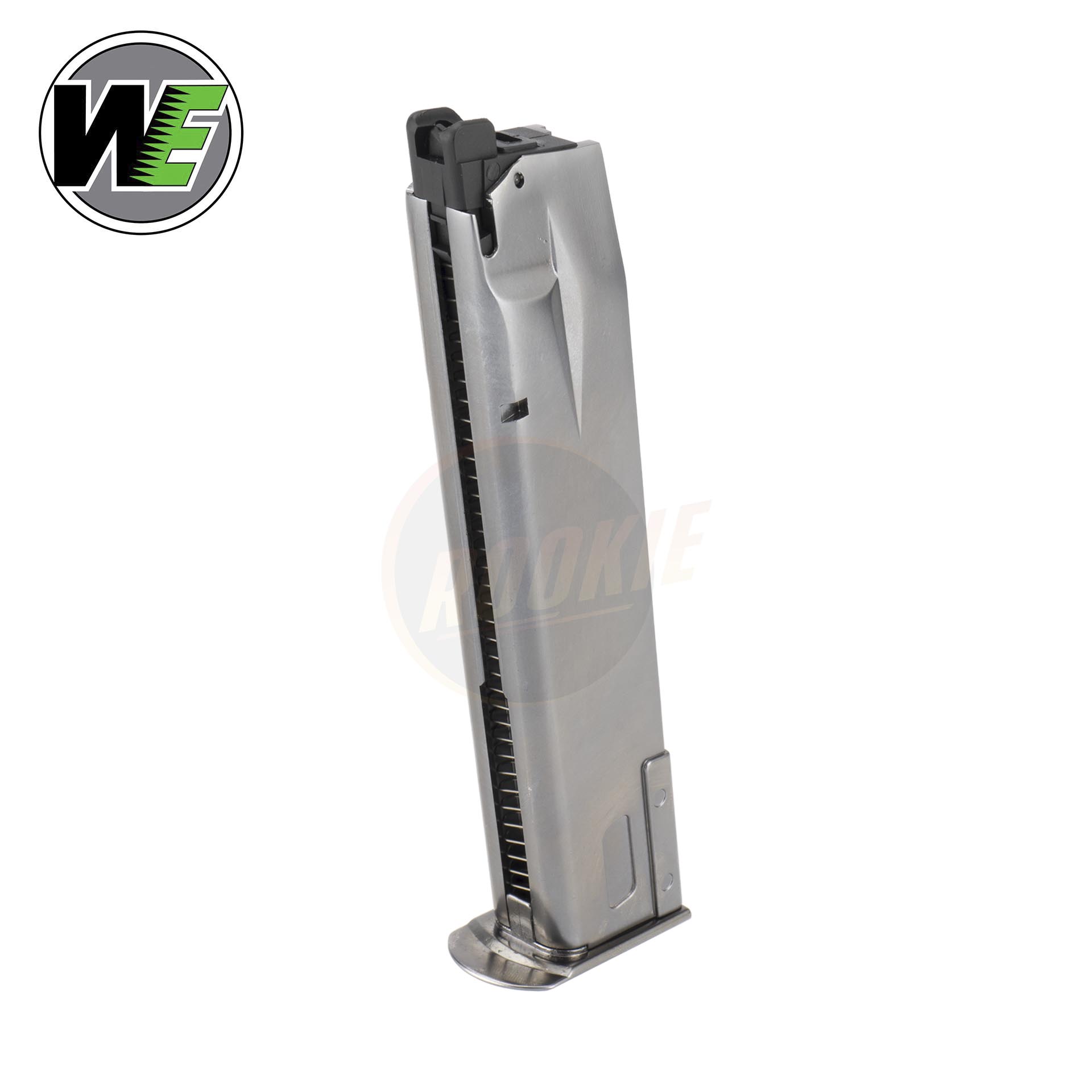 WE 30rds Gas Magazine for P226 / P-Virus (Silver)