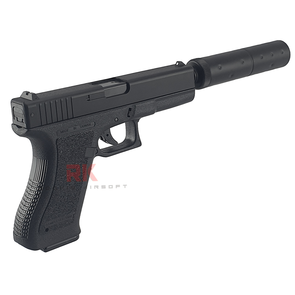 HFC HA-117 Silencer / Glock 17 (Marking Version) Spring Pistol