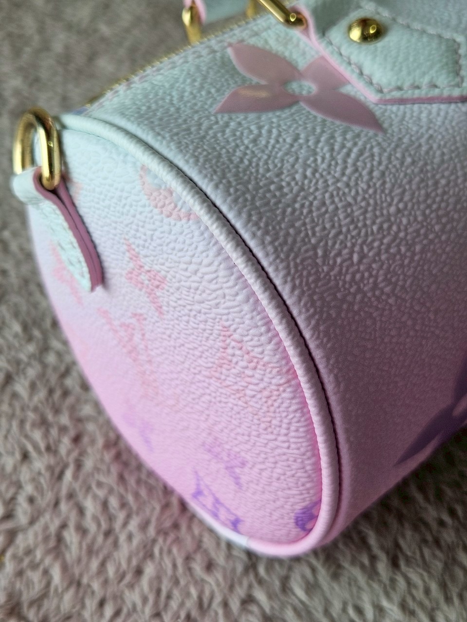 LV Papillon Pastel Sunrise Monogram Microchip