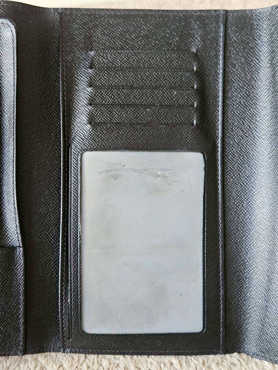 LV Eugenie Black Epi Wallet