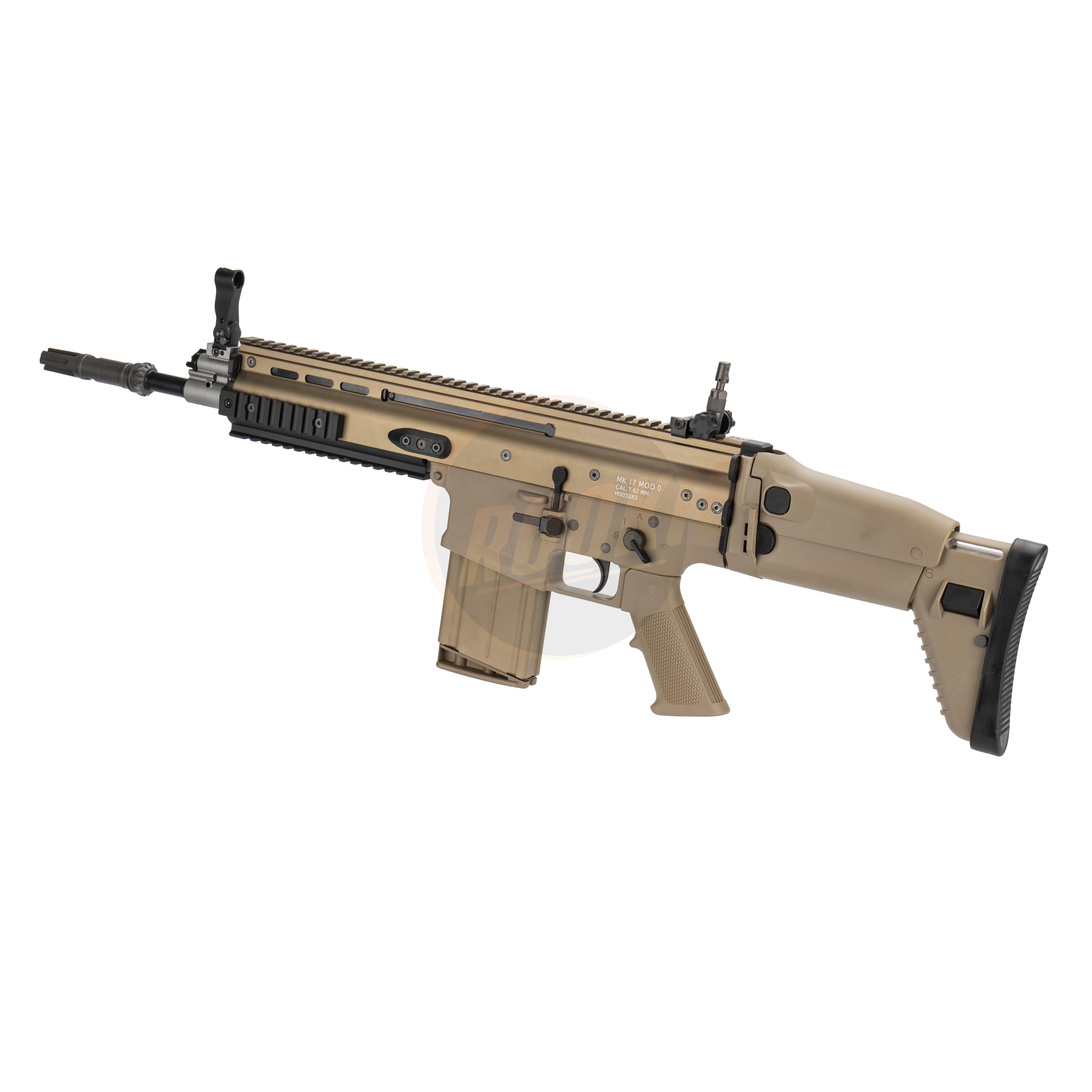 WE SCAR-H MK17 MOD V3 GBB - Tan