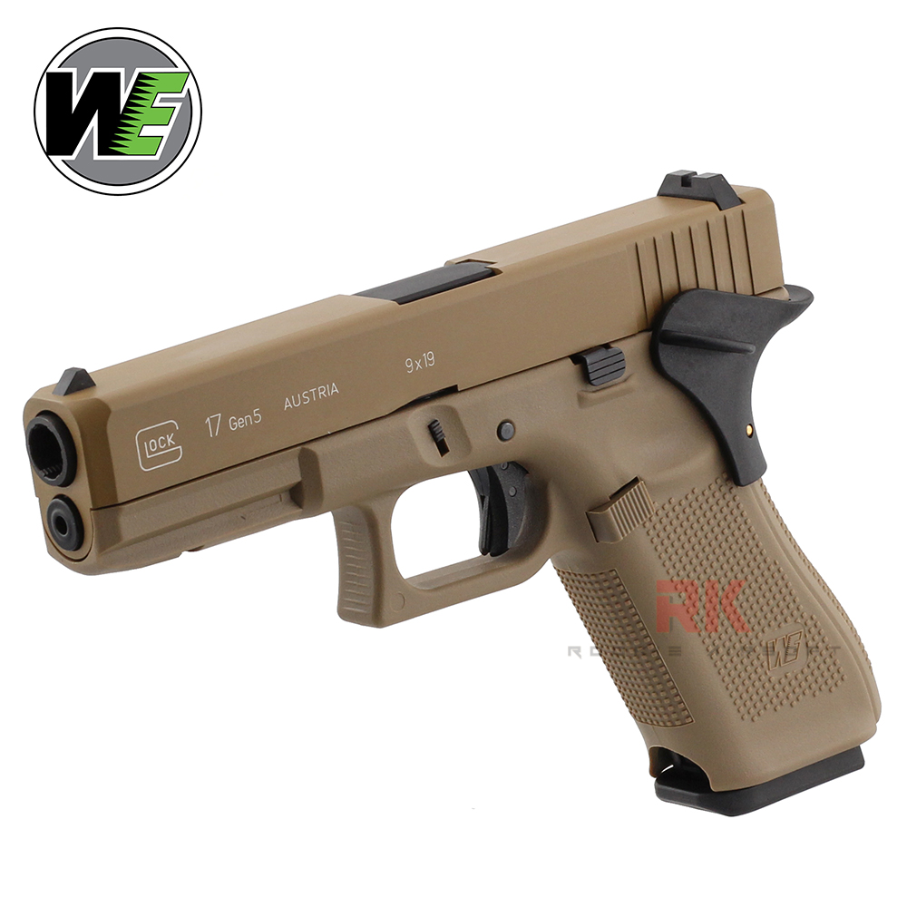 WE G17 Gen5 Secret Ver. GBB (Tan)