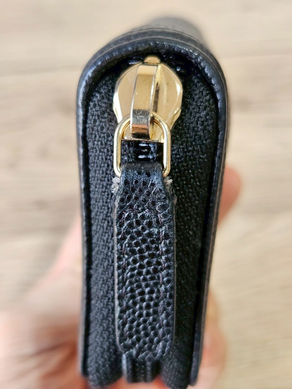 Chanel Boy Card Holder ดำทอง