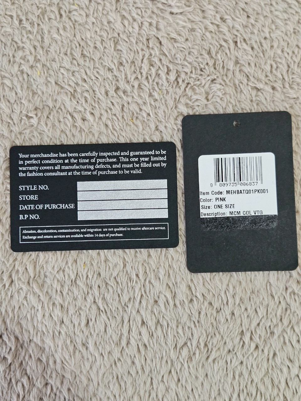 MCM One Size Bucket Hat Monogram Pink