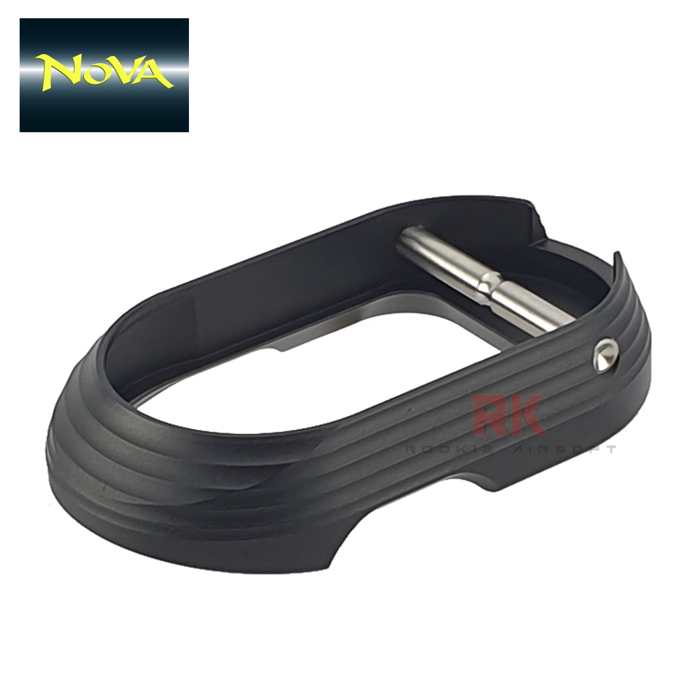 NOVA CNC Aluminum STI x DP Tactical Magwell for Marui Hi-CAPA (Black)