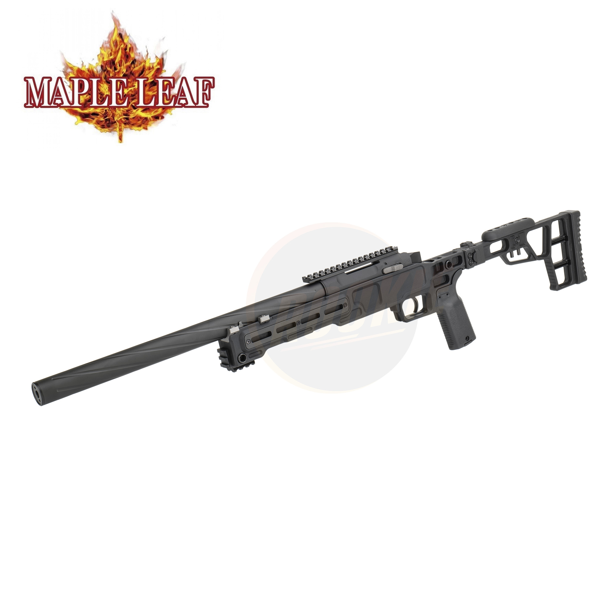 Maple Leaf MLC-LTR Bolt Action Tactical Sniper Rifle - Black