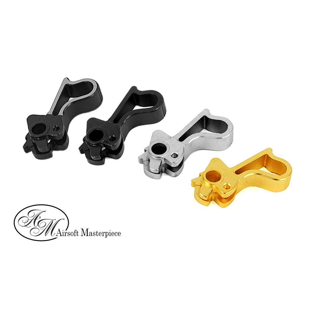 Airsoft Masterpiece CNC Steel Hammer & Sear Set for Marui Hi-Capa (Combat Master) Type 13 - Gold