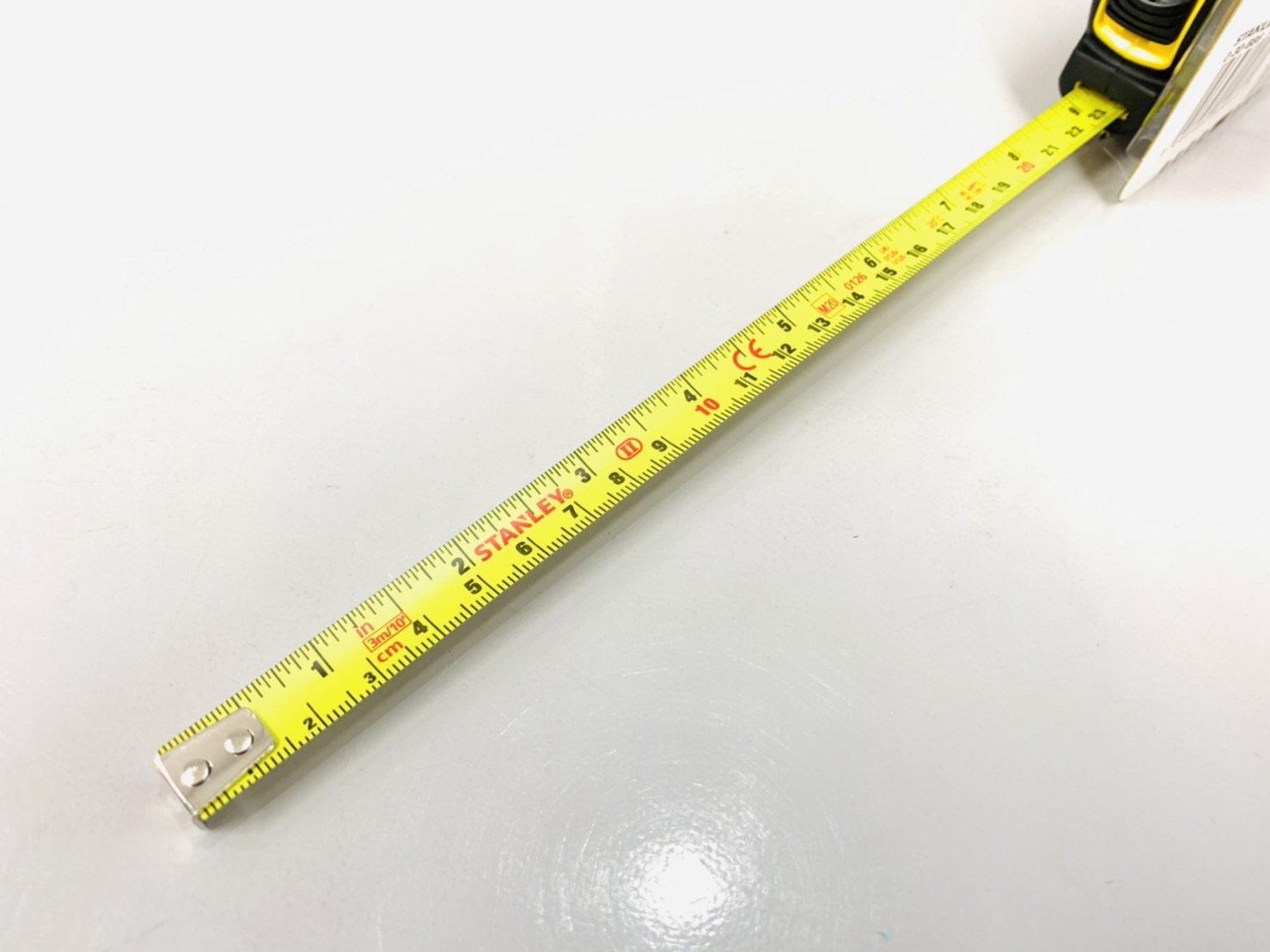 ตลับเมตร หุ้มยาง 3ม. สแตนเล่ย์