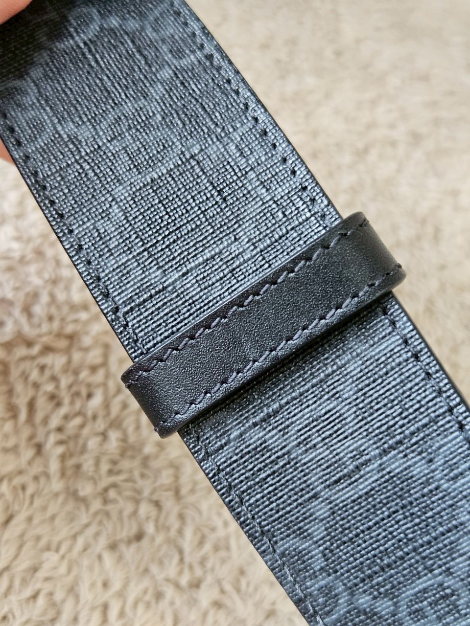 Gucci GG Supreme Belt with G Buckle