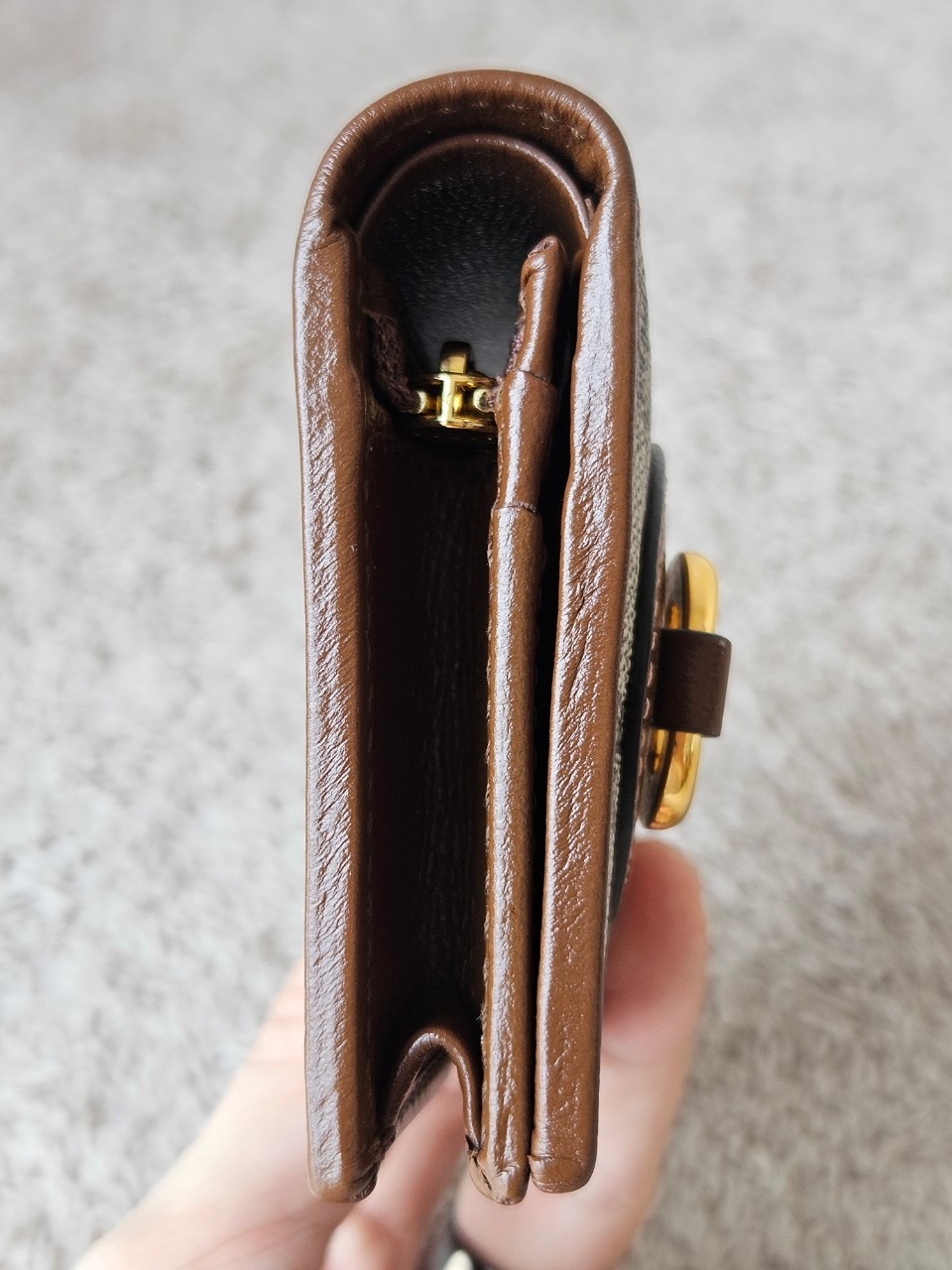 Gucci Horsebit Card Case Wallet