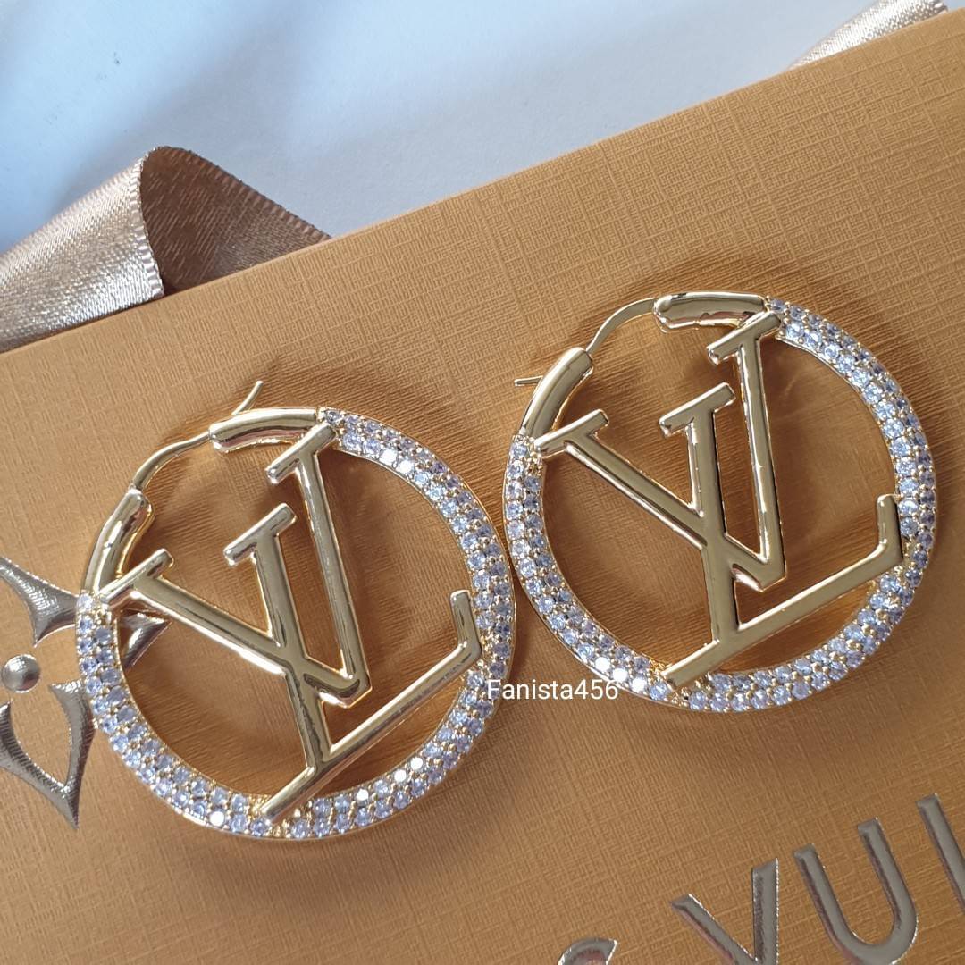 ต่างหู LV ต่างหู Hiend ต่างหูห่วง LV