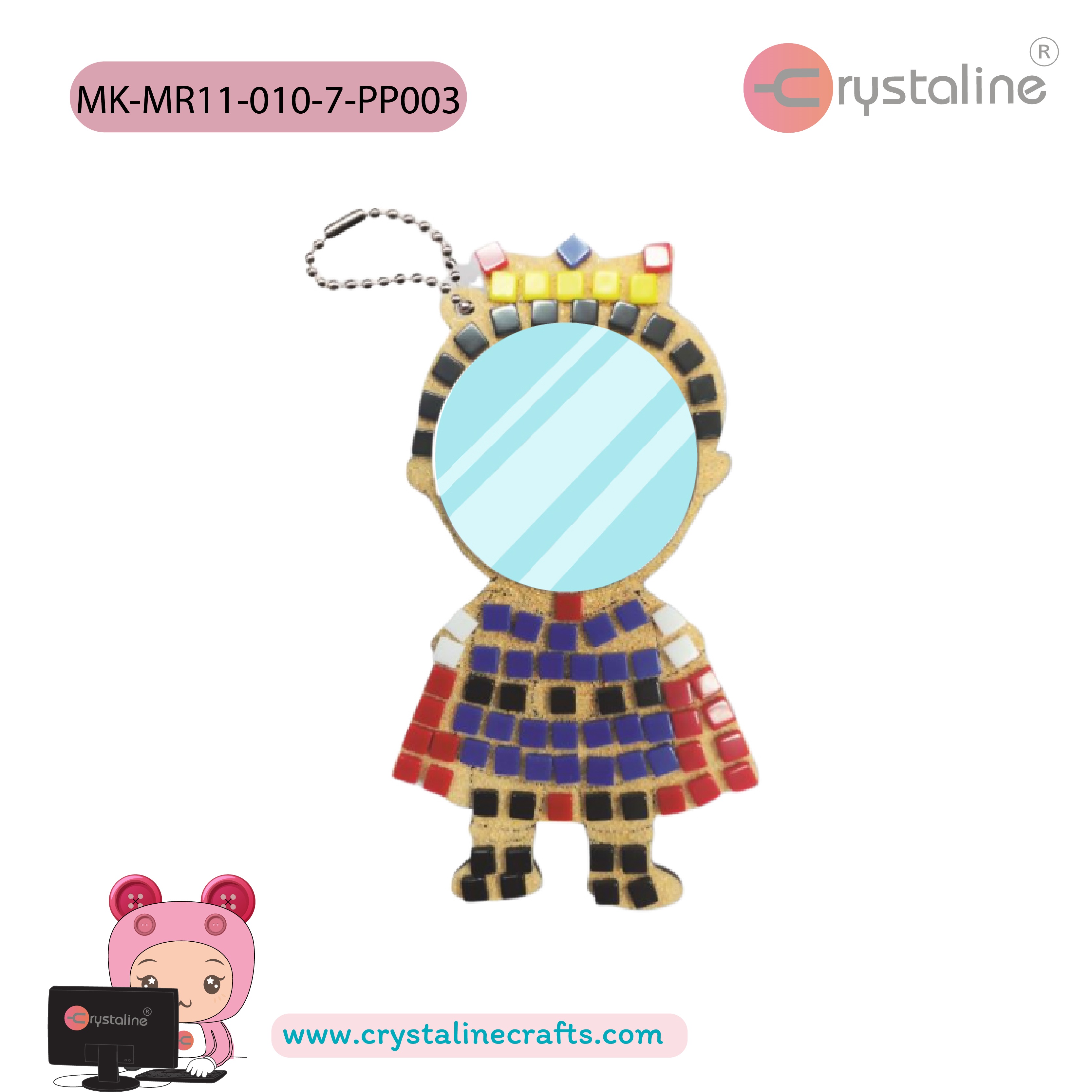 Mirror kit - Prince (size 8x13.3 cm,1pc/pack)
