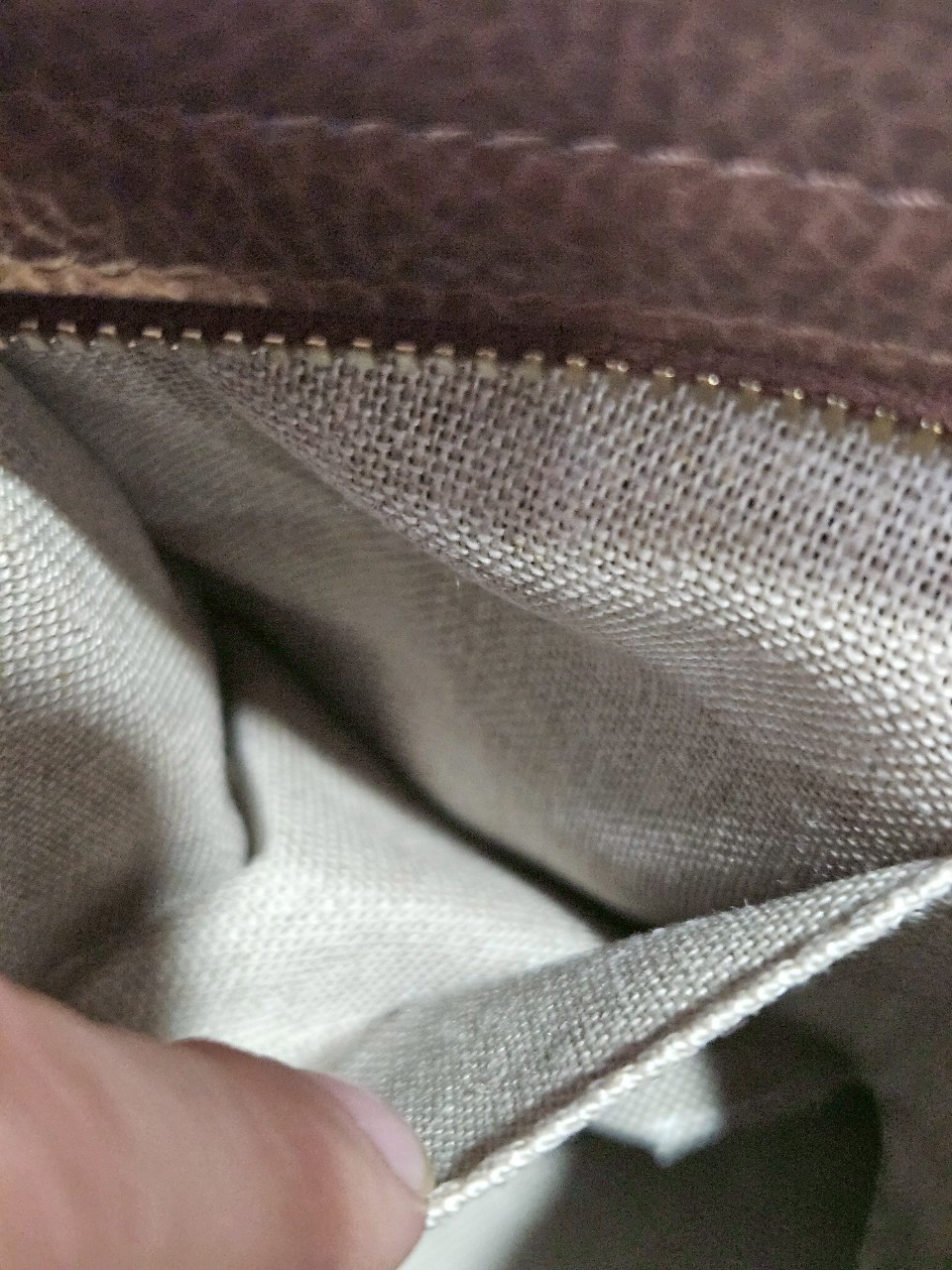 Gucci Bree Tote สีน้ำตาล