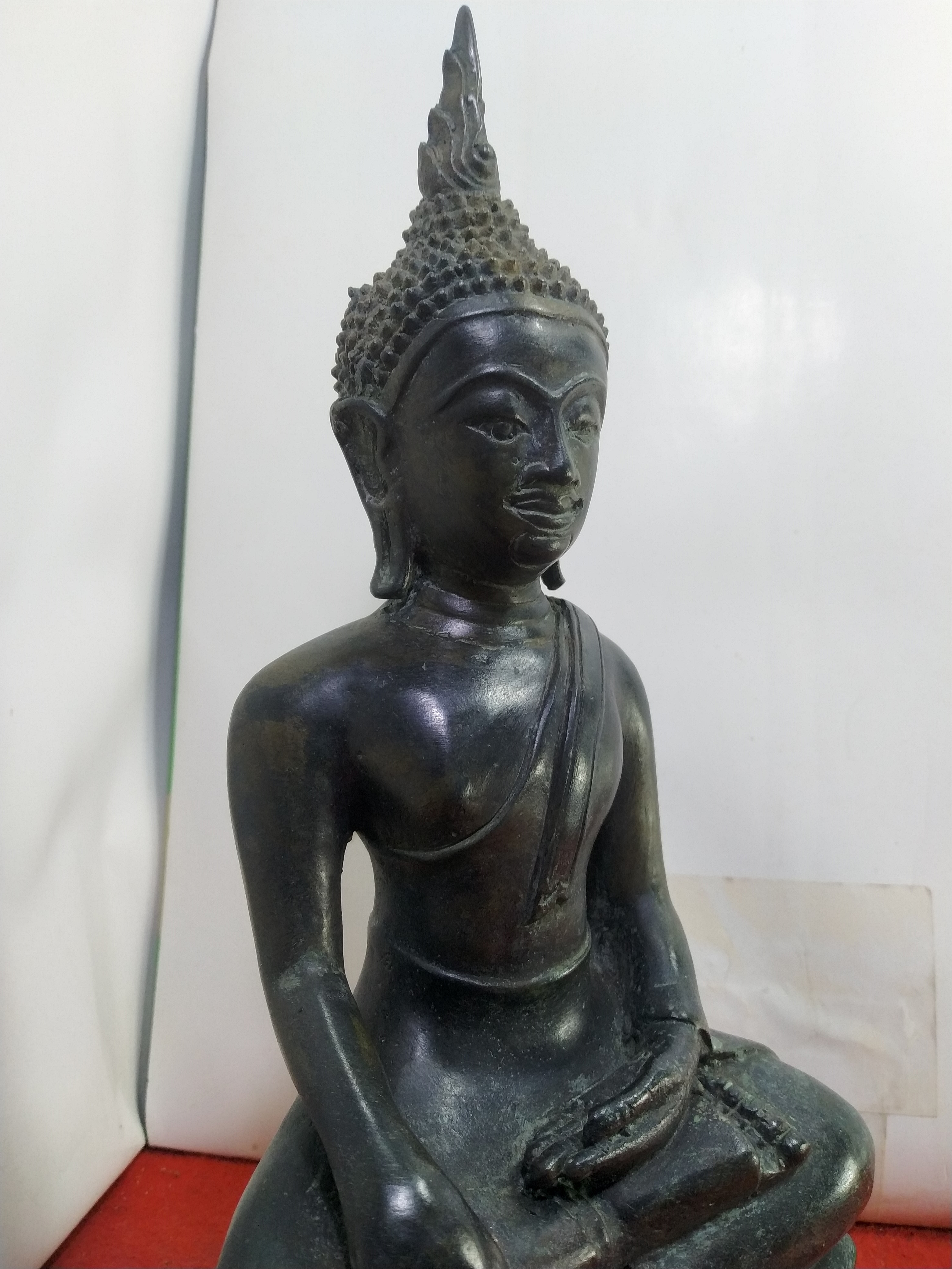 พระอู่ทอง ปางมารวิชัย หน้าตัก 5 นิ้ว เนื้อสำริด