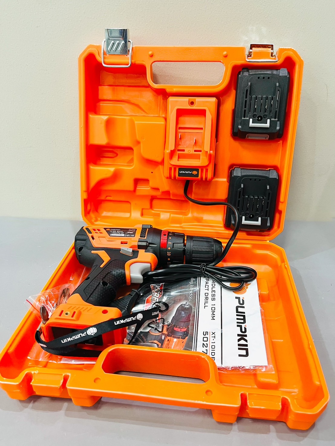 สว่านกระแทกไร้สาย 10มิล พัมคิน XT-10iDB