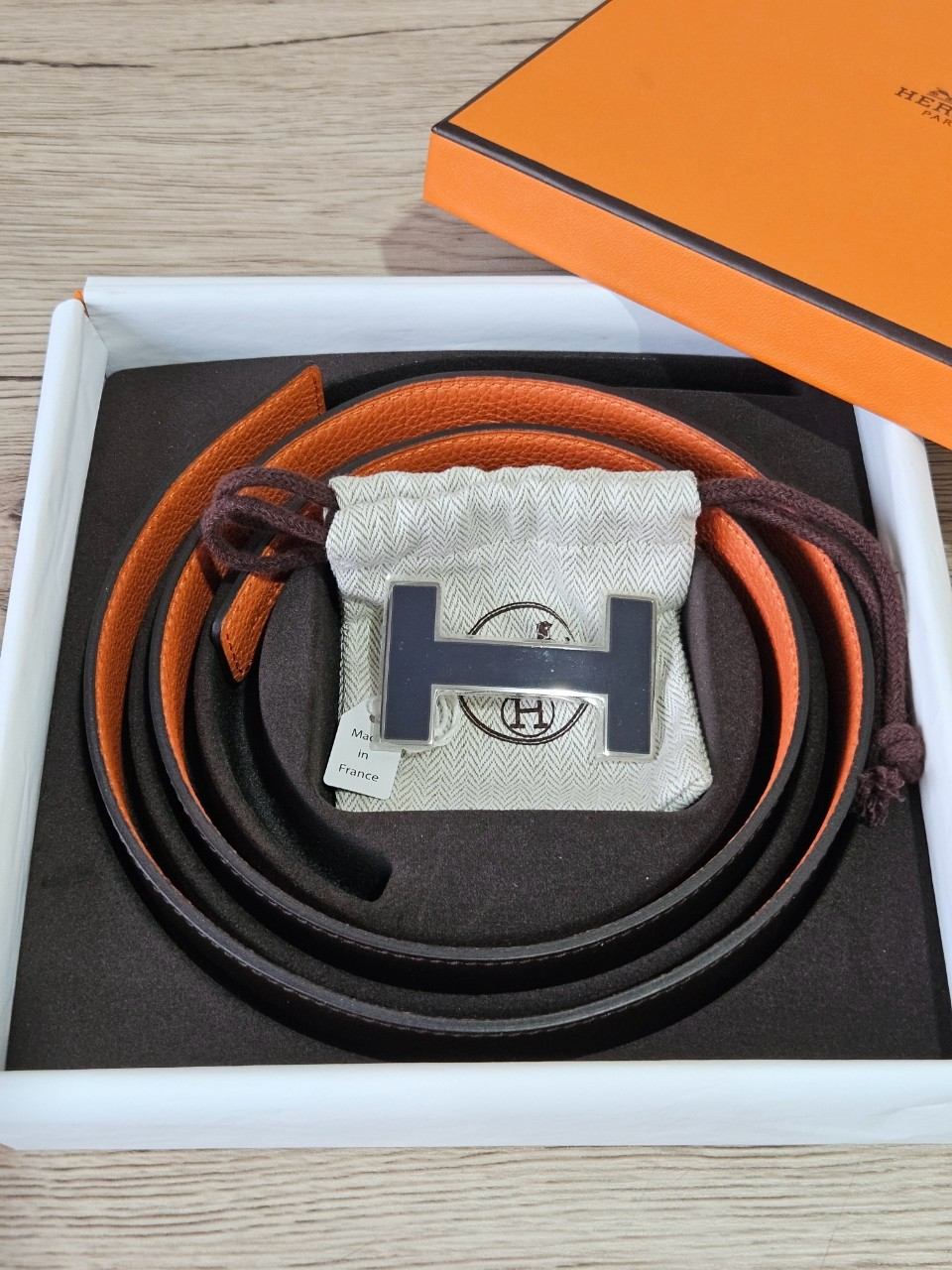 Hermes belt 32mm size90