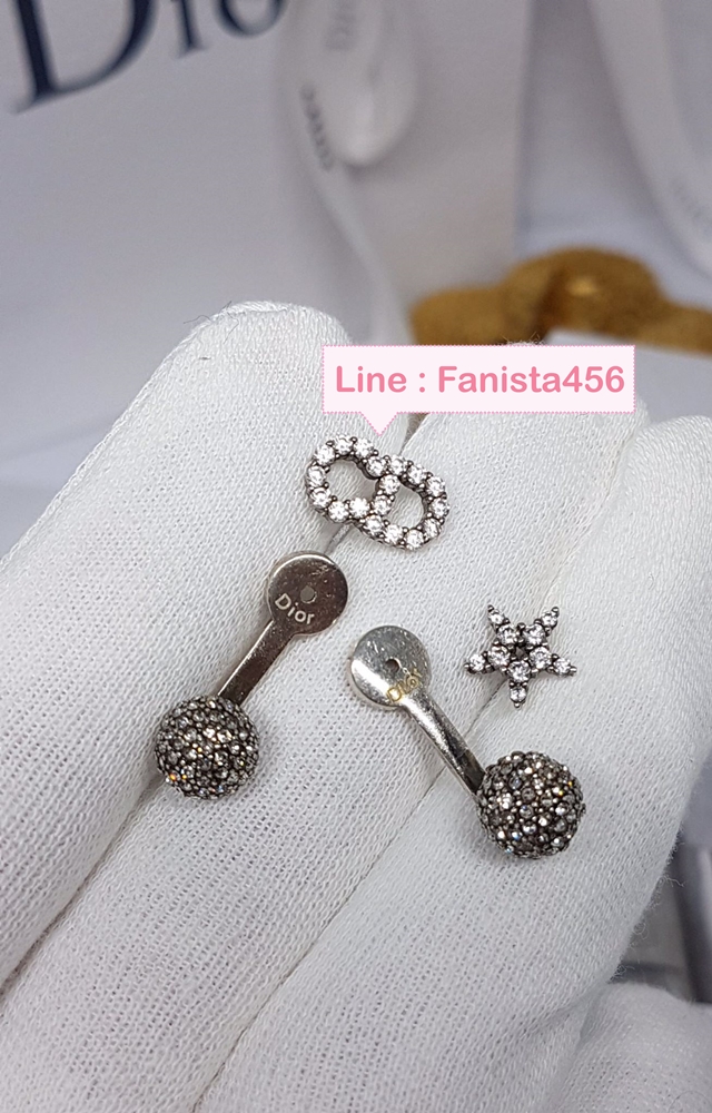 ต่างหูดิออ Dior earring ต่างหูดิออ ดาว งาน Hiend