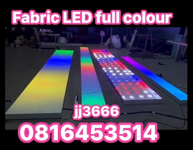 ป้ายผ้า 3P & Fabric LED full colour & Slim Light Box 6 CM / 10 CM ตามแบบ