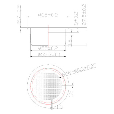 Single-Wall Filter Basket 9003-FB-S063