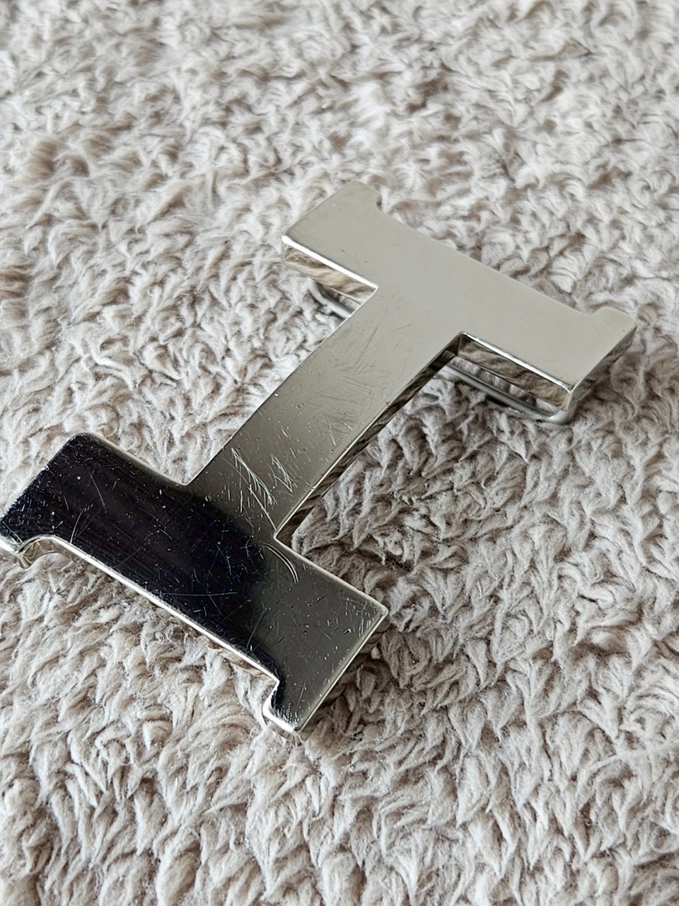 Hermes Belt หัวเงิน