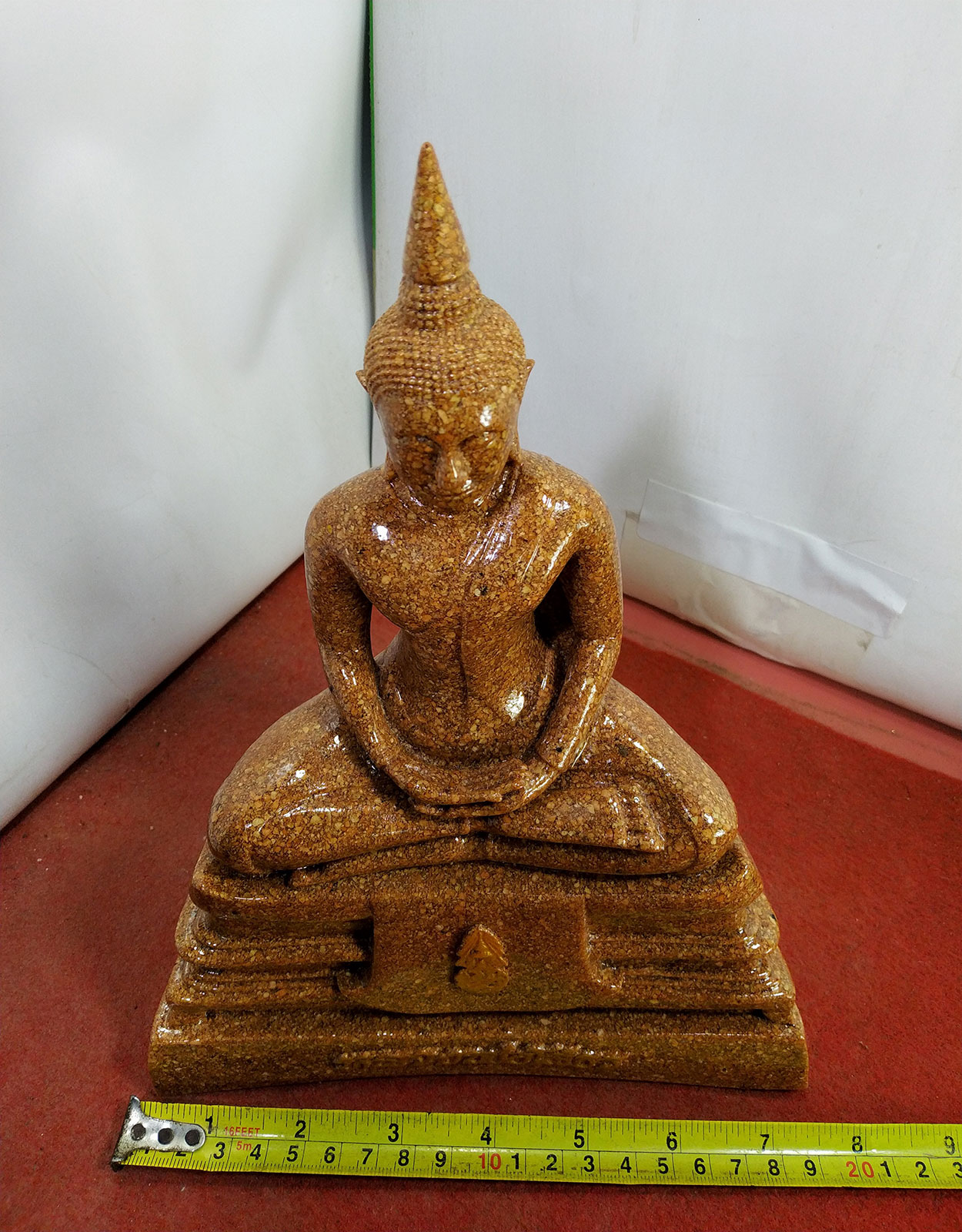 หลวงพ่อโสธร เนื้อกระเบื้องหลังคาโบสถ์ วัดโสธรฯ ฉะเชิงเทรา หน้าตัก 5 นิ้ว