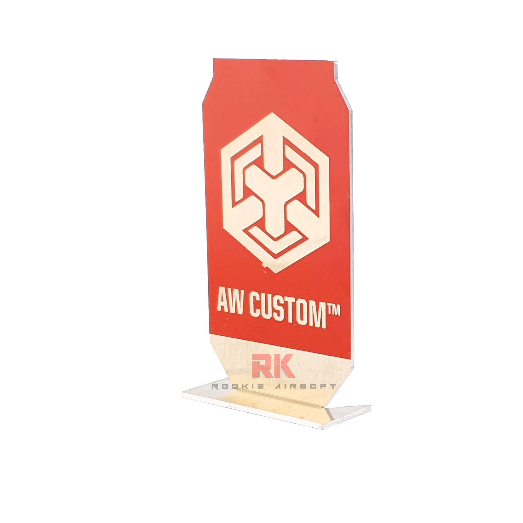 Practical Shooting Popper Target Plate - 2mm Thick