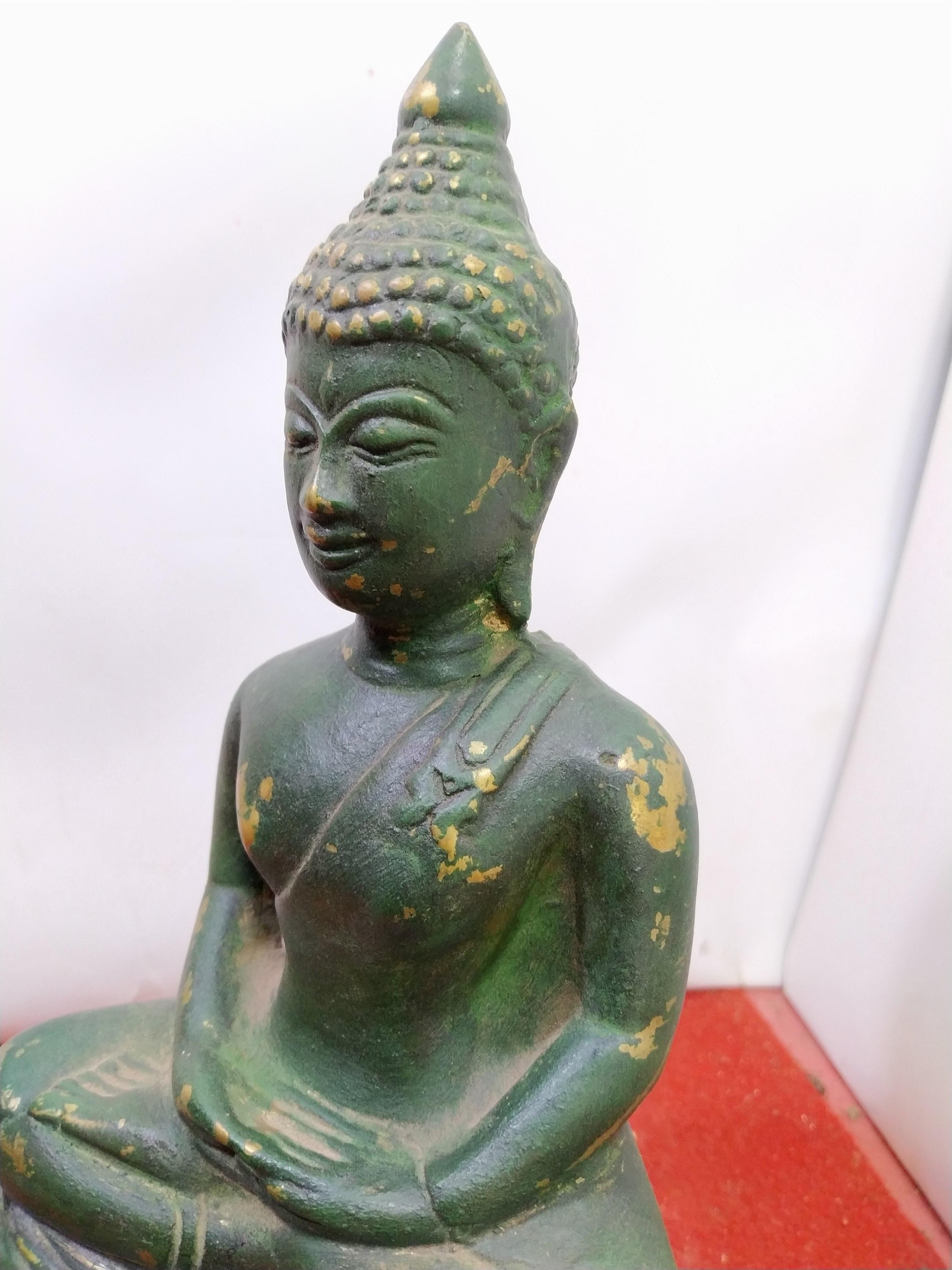 พระเชียงแสน สิงค์1 ขัดสมาธิเพชร หน้าตั 5นิ้ว