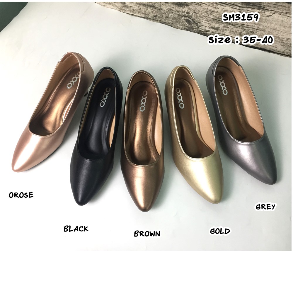 รองเท้าคัทชูส์ใส่ทำงาน รุ่น SM3159