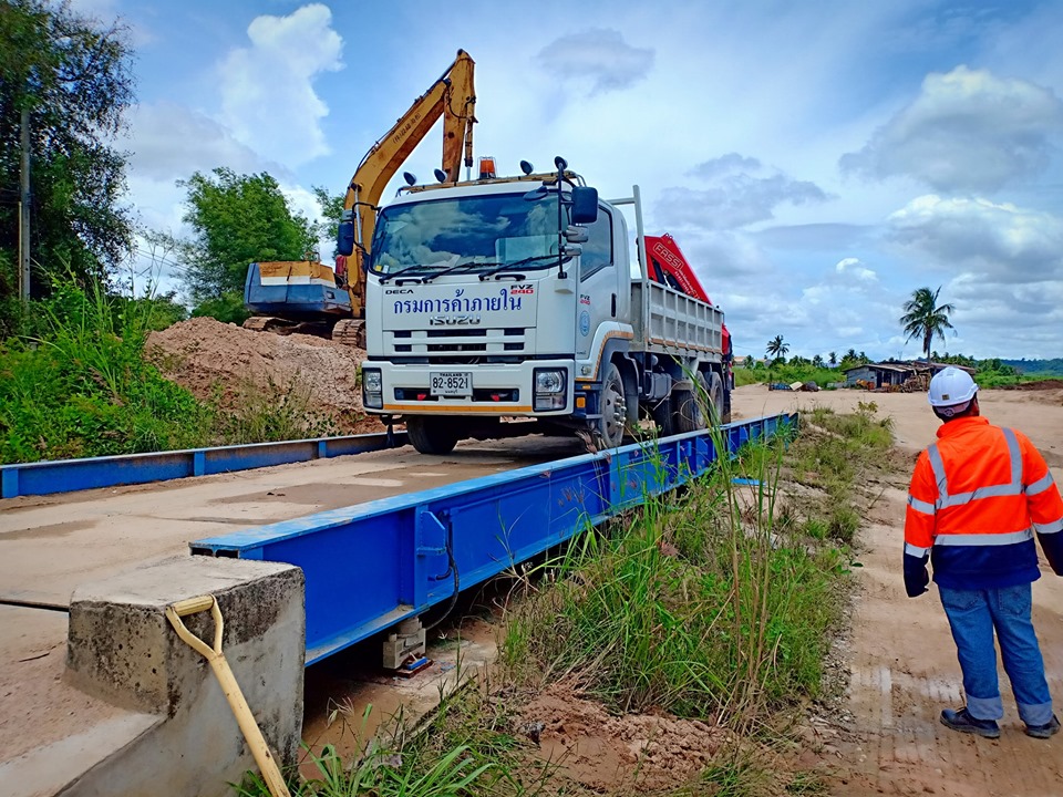 Galaxy Truck scale เครื่องชั่งรถบรรทุกพิกัด80ตัน ขนาด3x18เมตร เครื่องชั่งรถบรรทุก80ตัน