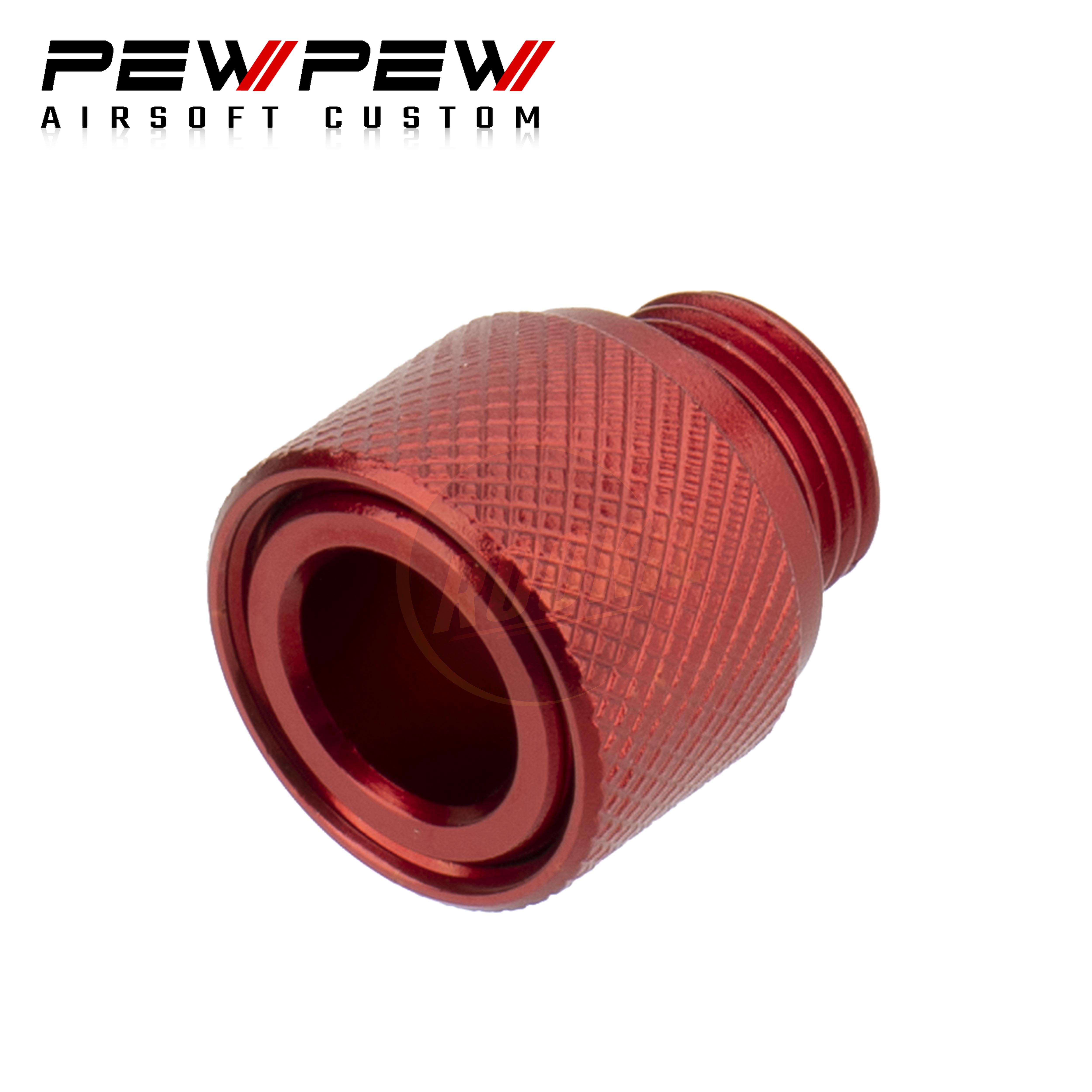 PEW PEW Compensator V2 Type 1 (M11 CW to M14 CCW) - Red