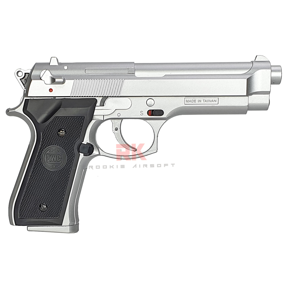 KWC Beretta M92 (Fixed Hop Up Version) Spring Action (Silver)