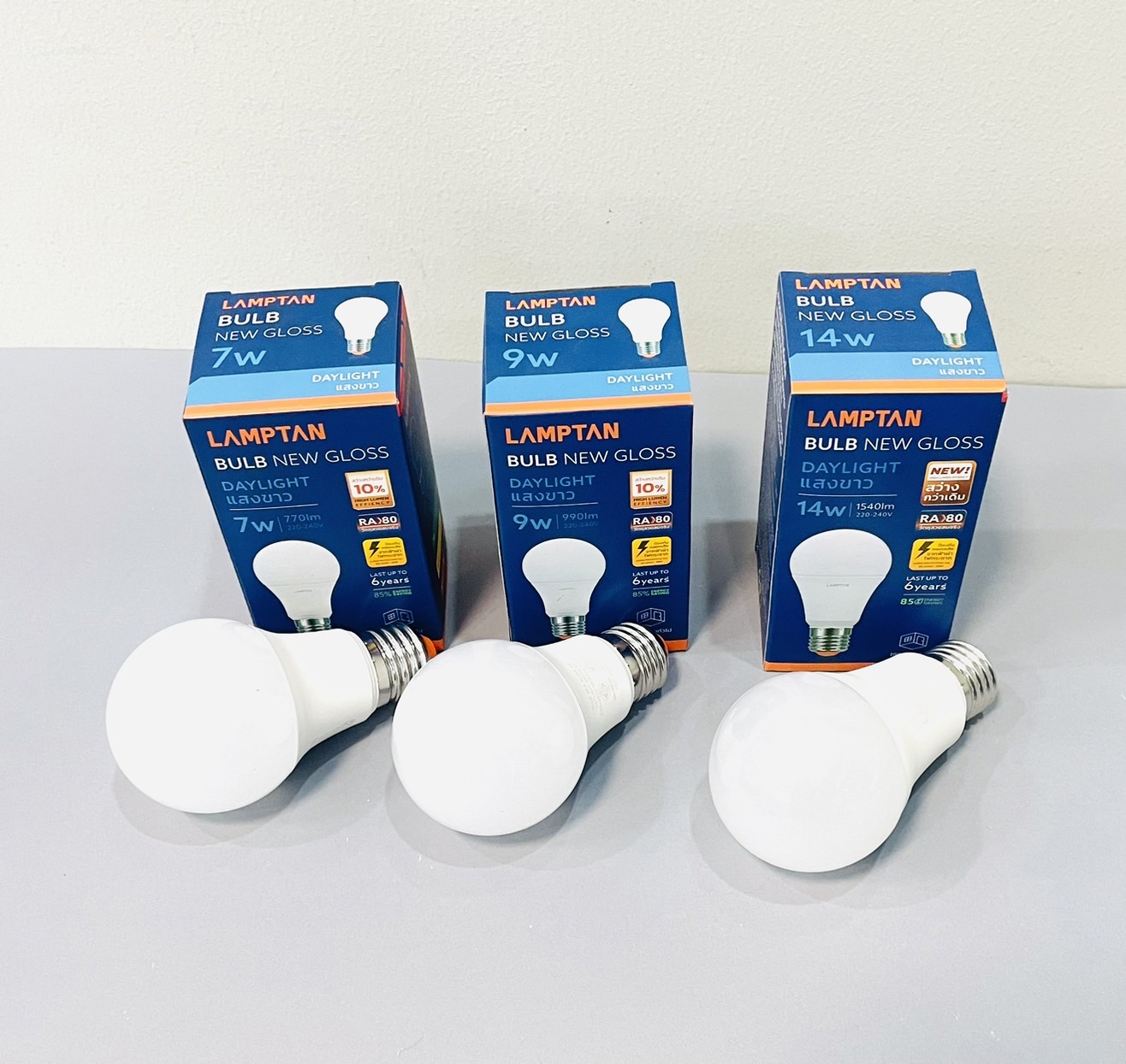 หลอด LED แสงขาว แลมป์ตั้น