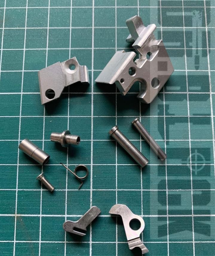 DR.BLACK Aluminum Advance Frame Type 2 for Marui Hi-CAPA