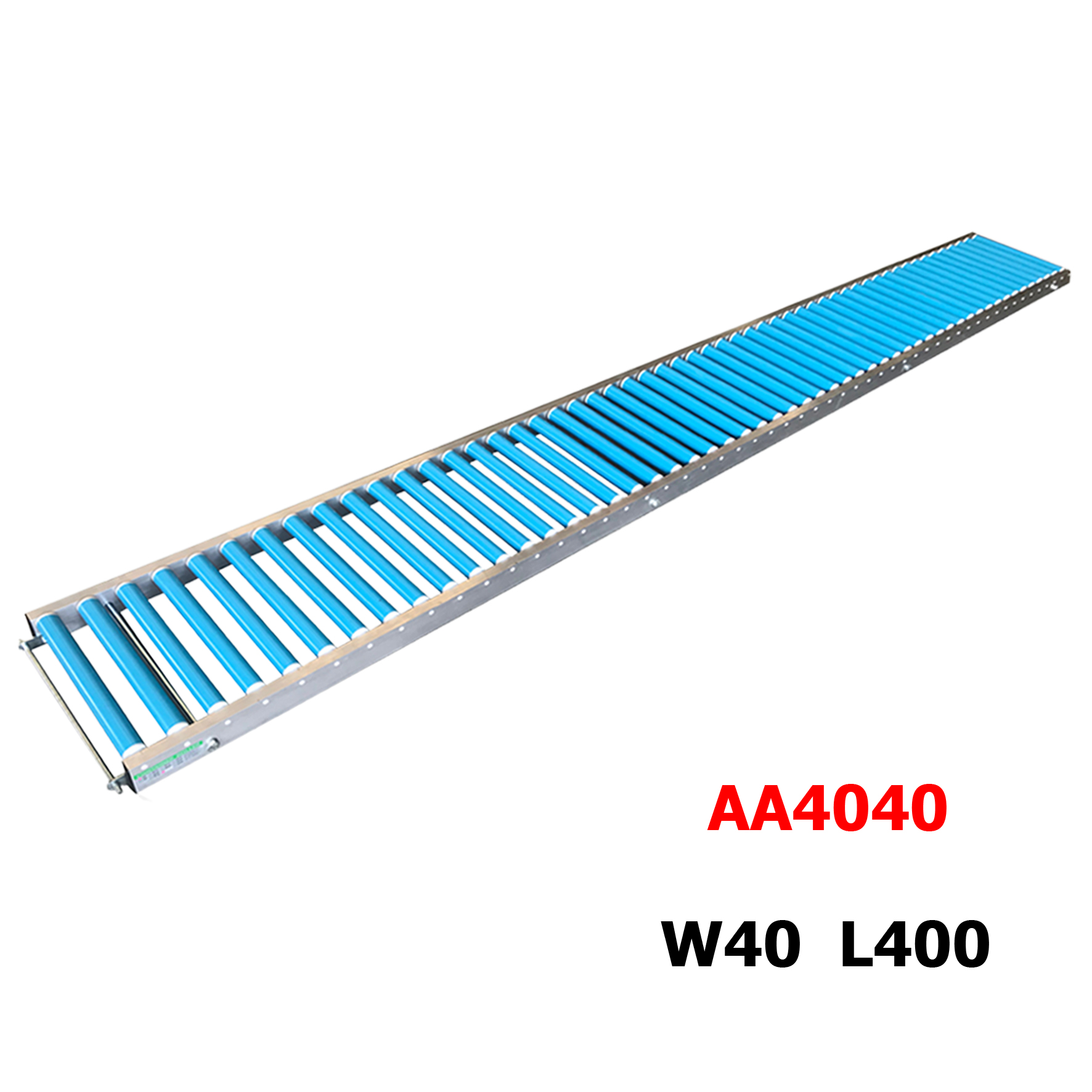 Zlide Container Roller รางลูกกลิ้ง อลูมิเนียม AA4040 W40 x L400 กว้าง 40 cm ยาว 4 M