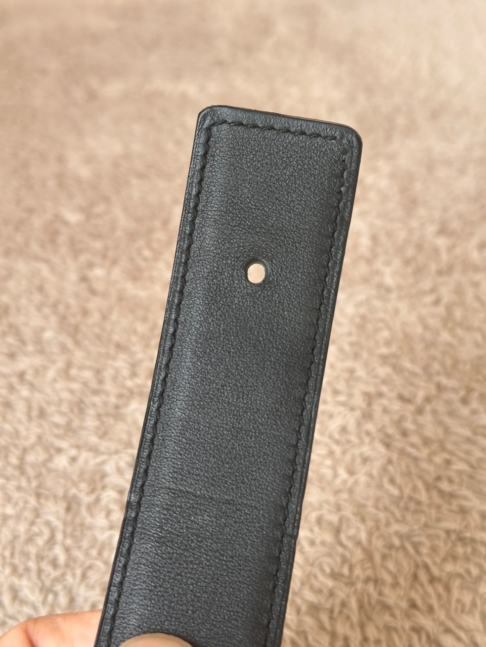 Hermes belt 32mm stamp R square