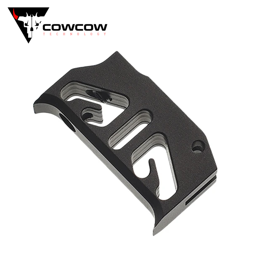 CowCow Aluminum Trigger Type 2 for Hi-CAPA (Black)