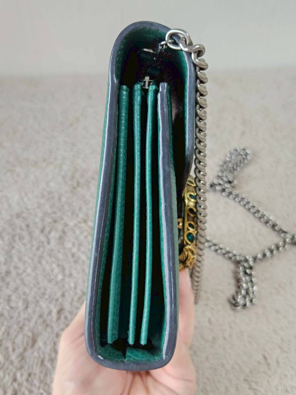 Gucci Dionysus Woc Crystal สีเขียว