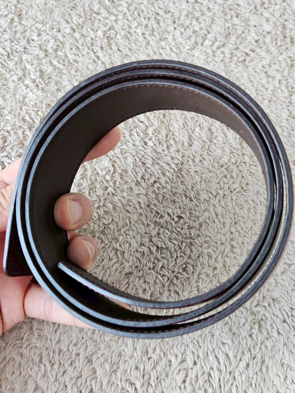 Hermes belt 42mm size85 เอว33-35