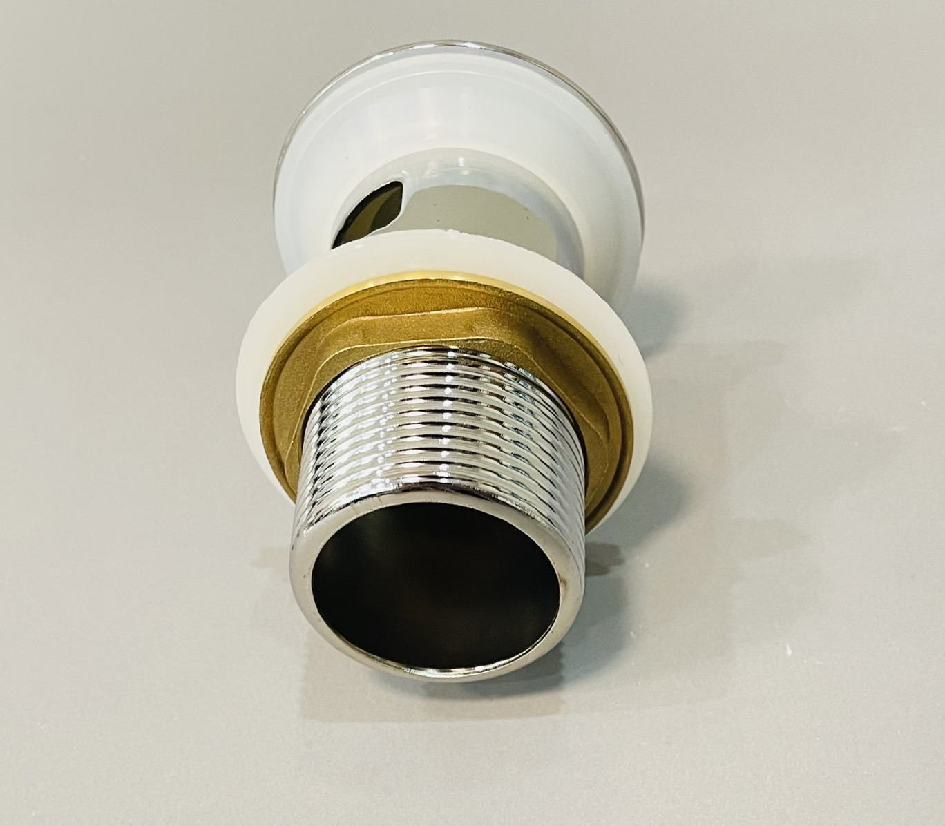 สะดืออ่างถ้วยยาว W05-PK (กดเปิด-ปิด)