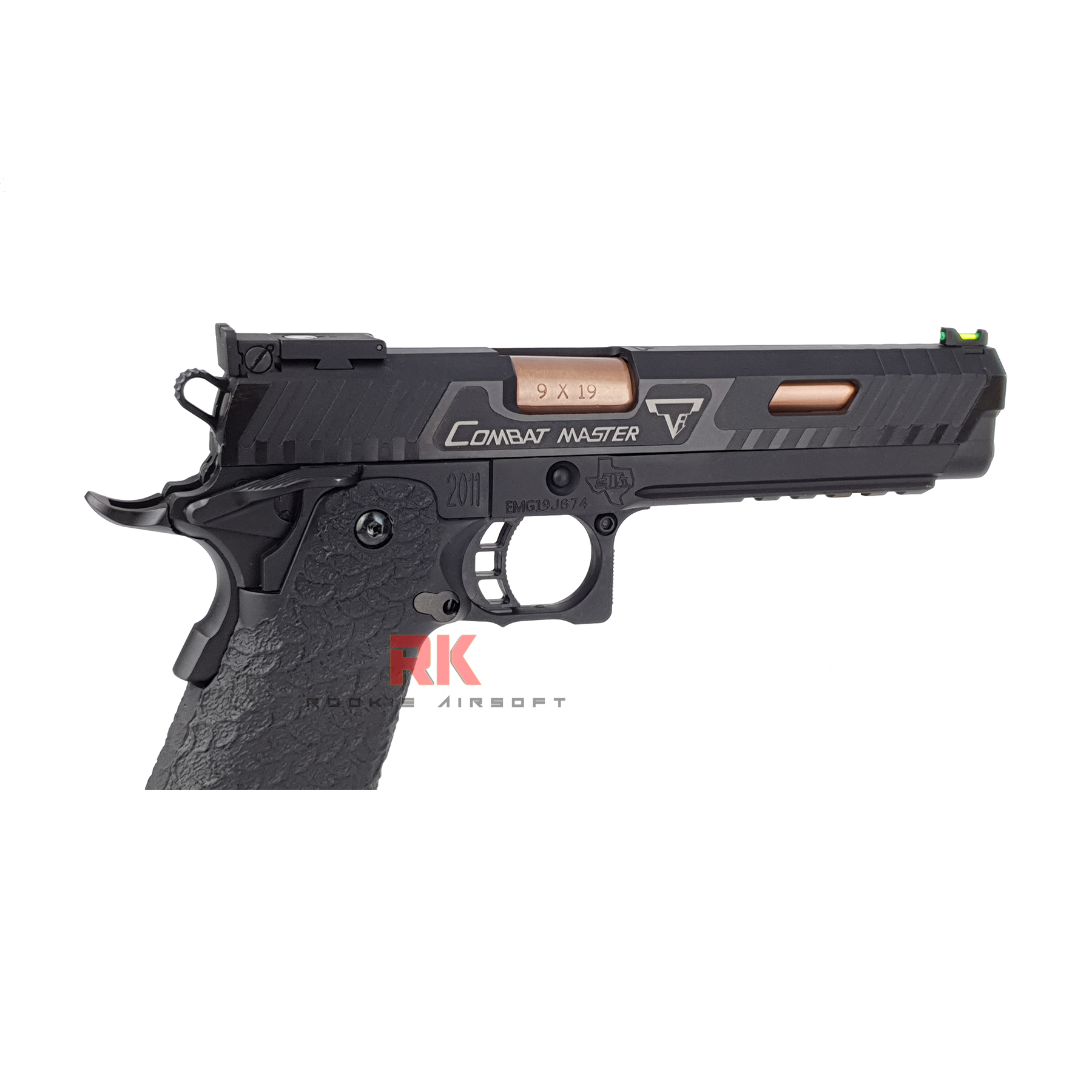 EMG John Wick 3 TTI STI 2011 Combat Master GBB (Steel Version)