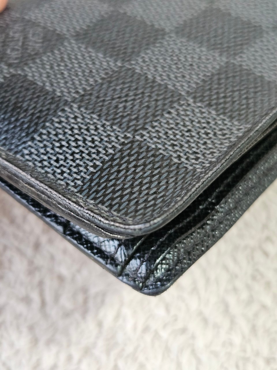 LV Multiple Damier Graphite Wallet