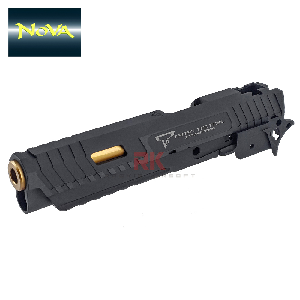 NOVA CNC Aluminum JW3 TTI 2011 Combat Master Set (5.4 inch) for Marui Hi-CAPA (Black)